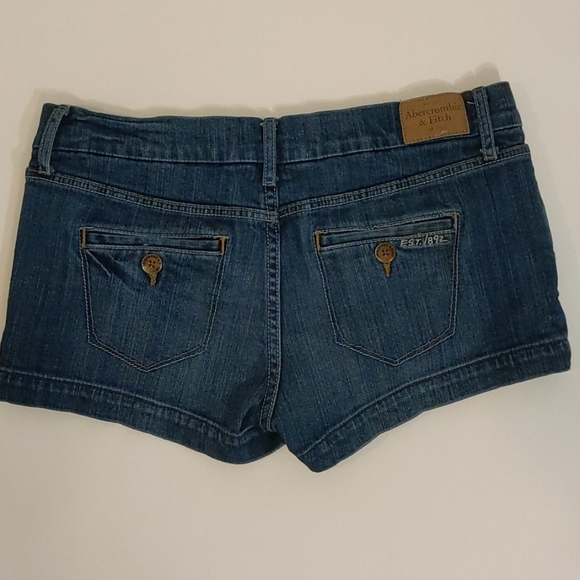 Abercrombie and Fitch jeans shorts size 4 - Picture 2 of 7